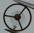 BFG 927-21 Balance Wheel Complete And Spring 6¾-8’’’ 1892 M Watch Movement Parts