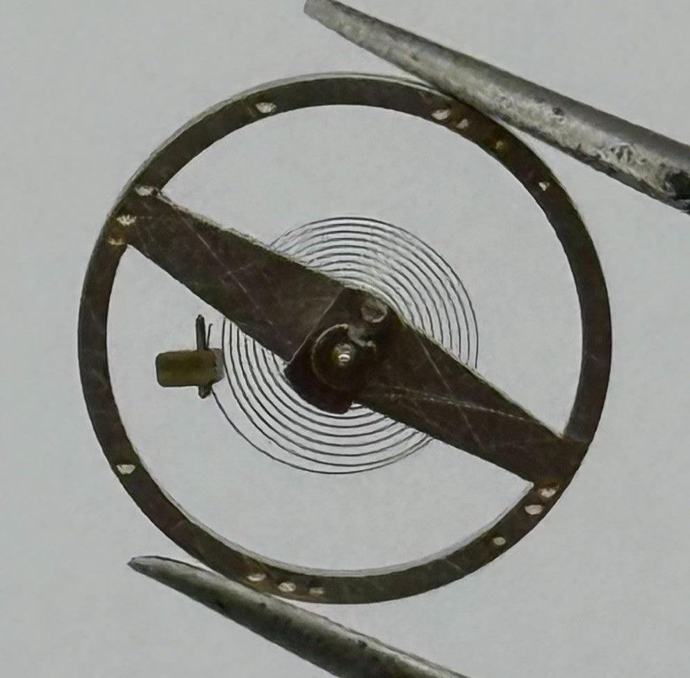EB 1229 Special SP Balance Wheel Complete And Spring 13''' Watch Movement Parts