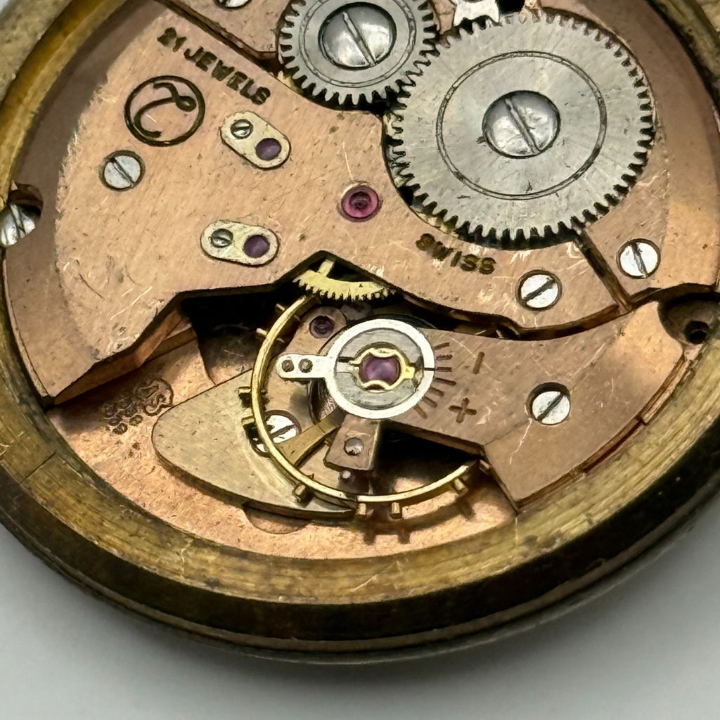 AS 1538 1539 Watch Movement A. Schild 1538 1539 Trebex 15 Jewels Parts 32.5mm