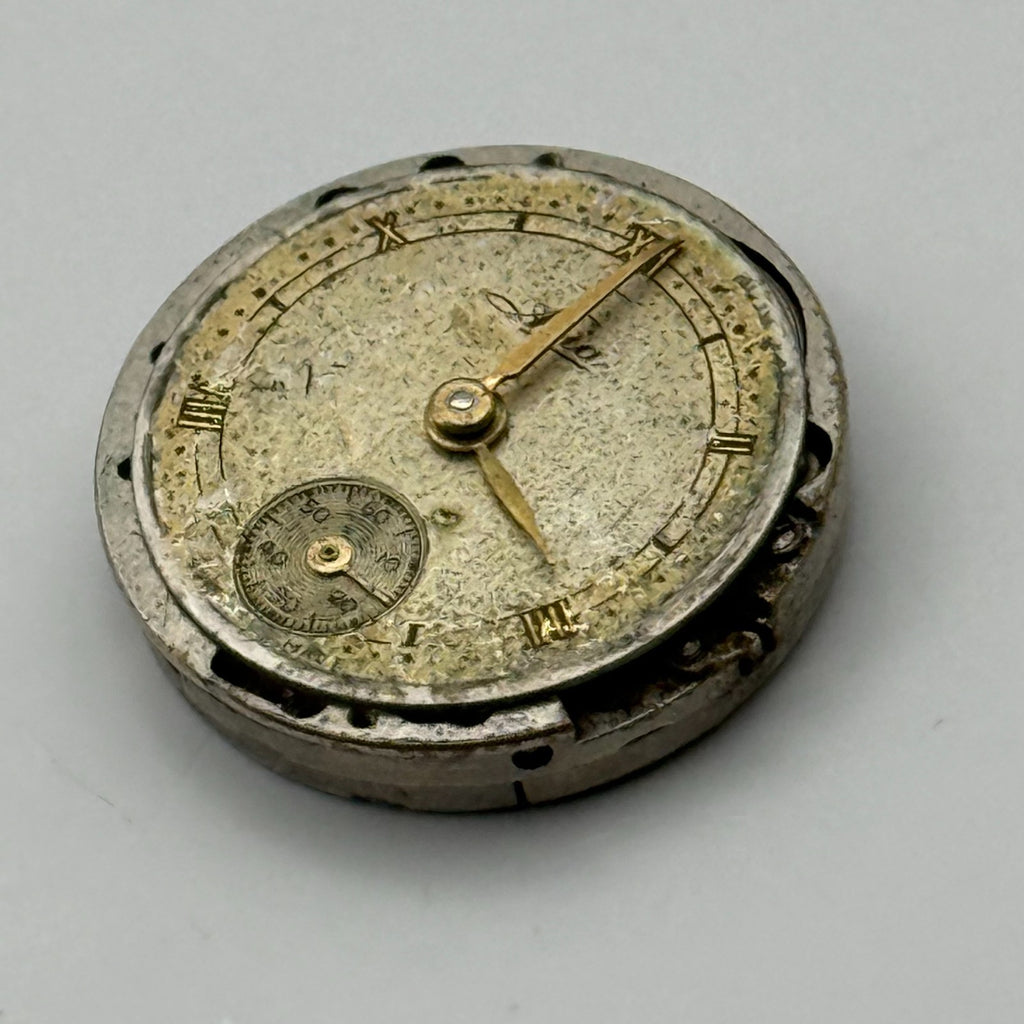 Unidentified Watch Movement Avia Swiss 15 Jewels Manual Wind Parts Repair 19.6mm