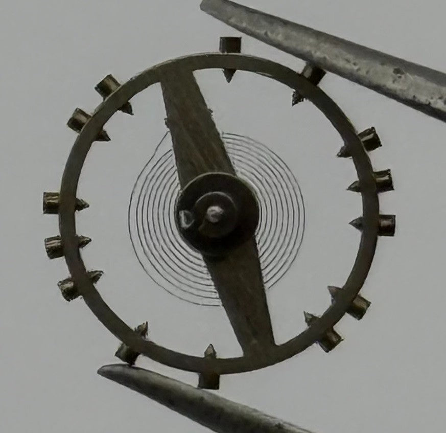 AS 415 Balance Wheel Complete And Spring 9¾’’’ Renata 10 Watch Movement Parts