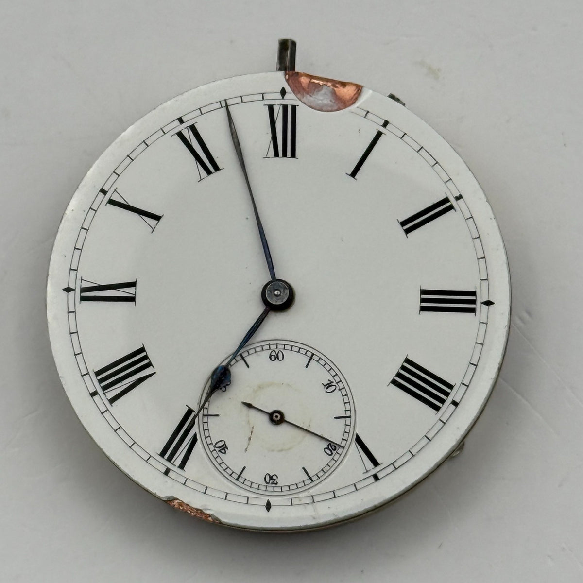 IWC Peerless Pocket Watch Movement Open Face High Grade S&Co Parts 39.7mm