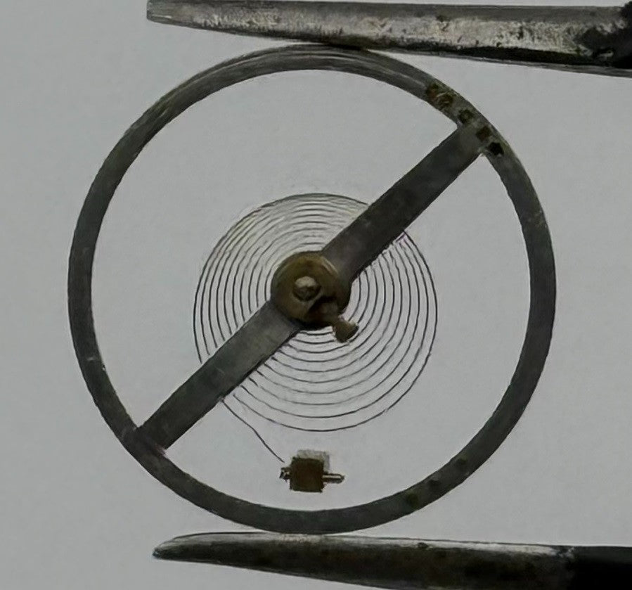 BFG 1582 Balance Wheel Complete And Spring Renata 1656 Watch Movement Parts NOS