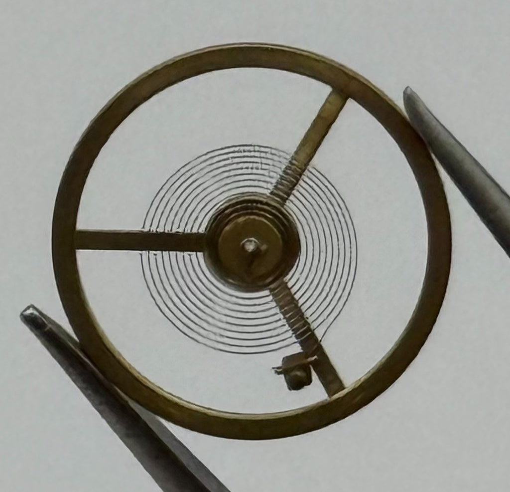 BFG 582/21 Balance Wheel Complete And Spring 13½''' 1840 Watch Movement NOS