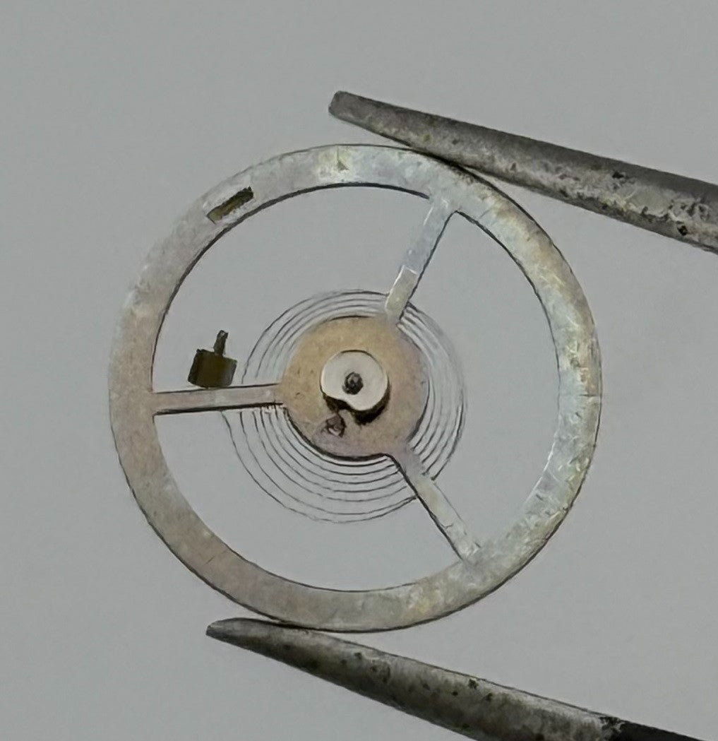 EB 8350 8356-66 /2 Balance Wheel Complete And Spring Watch 5053 Movement Parts
