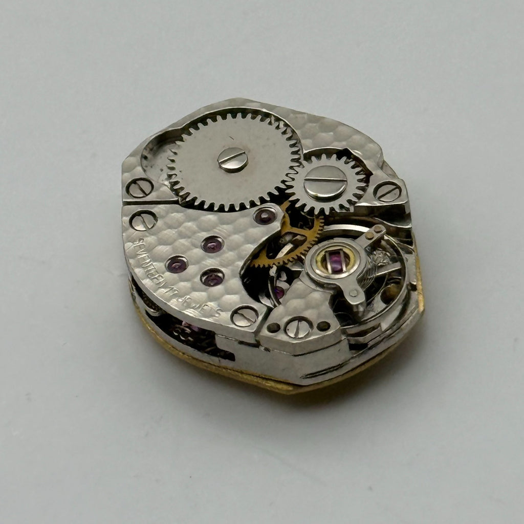 FE 163 Watch Movement Limit 17 Jewels Swiss Manual Wind Parts Repair 15.3mm