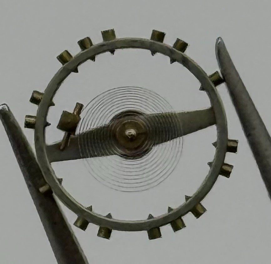 Bifora 2025 Balance Wheel Complete And Spring 8-12’’’ 492 Watch Movement Parts