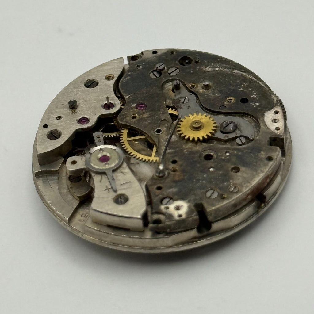 Landeron 51 Watch Movement - Chronograph - For Parts / Repair - 31.6mm