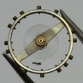 Cupillard 256 Balance Wheel Complete And Spring Pour Watch Movement Parts NOS