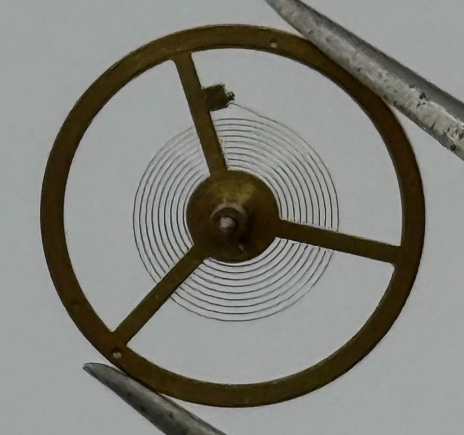 BFG 582/21 Balance Wheel Complete And Spring 13½’’’ 1840 Watch Movement Parts
