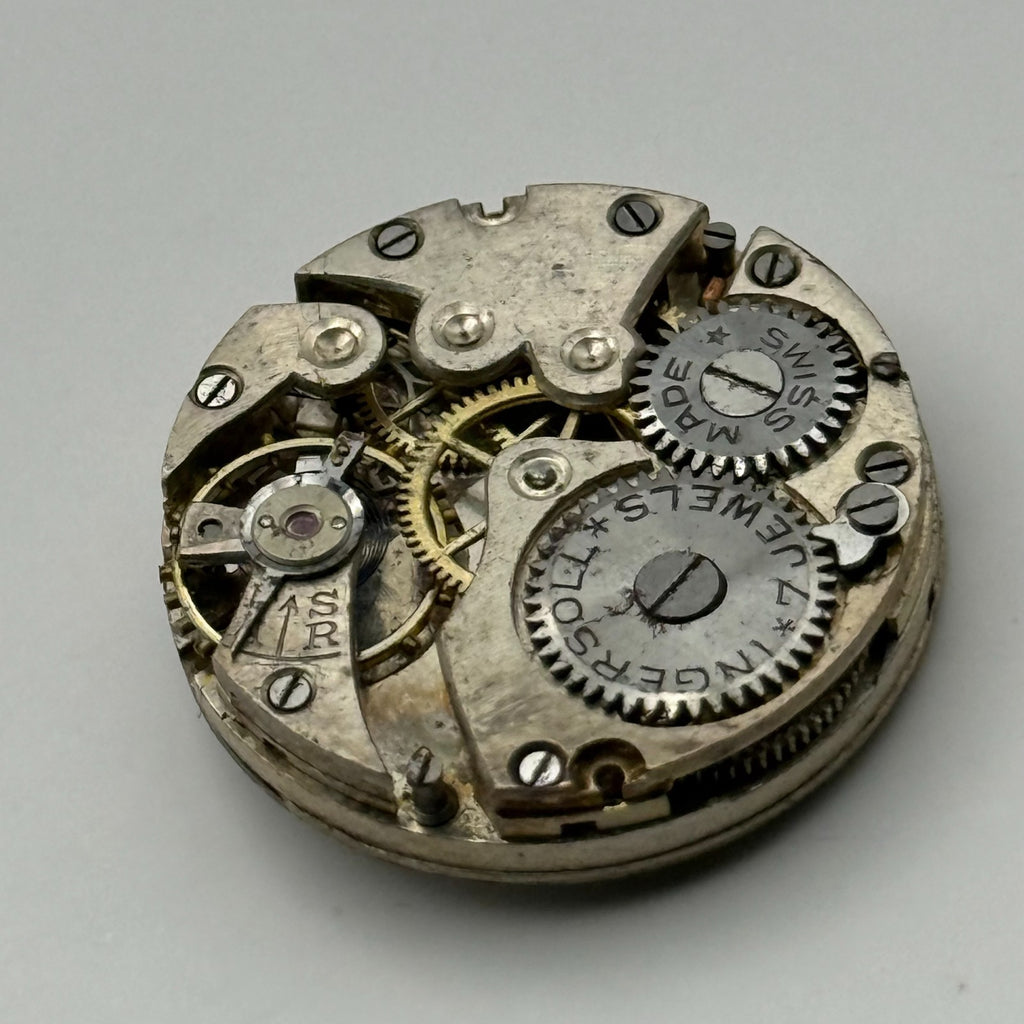 Ingersoll Watch Movement - 7 Jewels - For Parts / Repair - 23.4mm