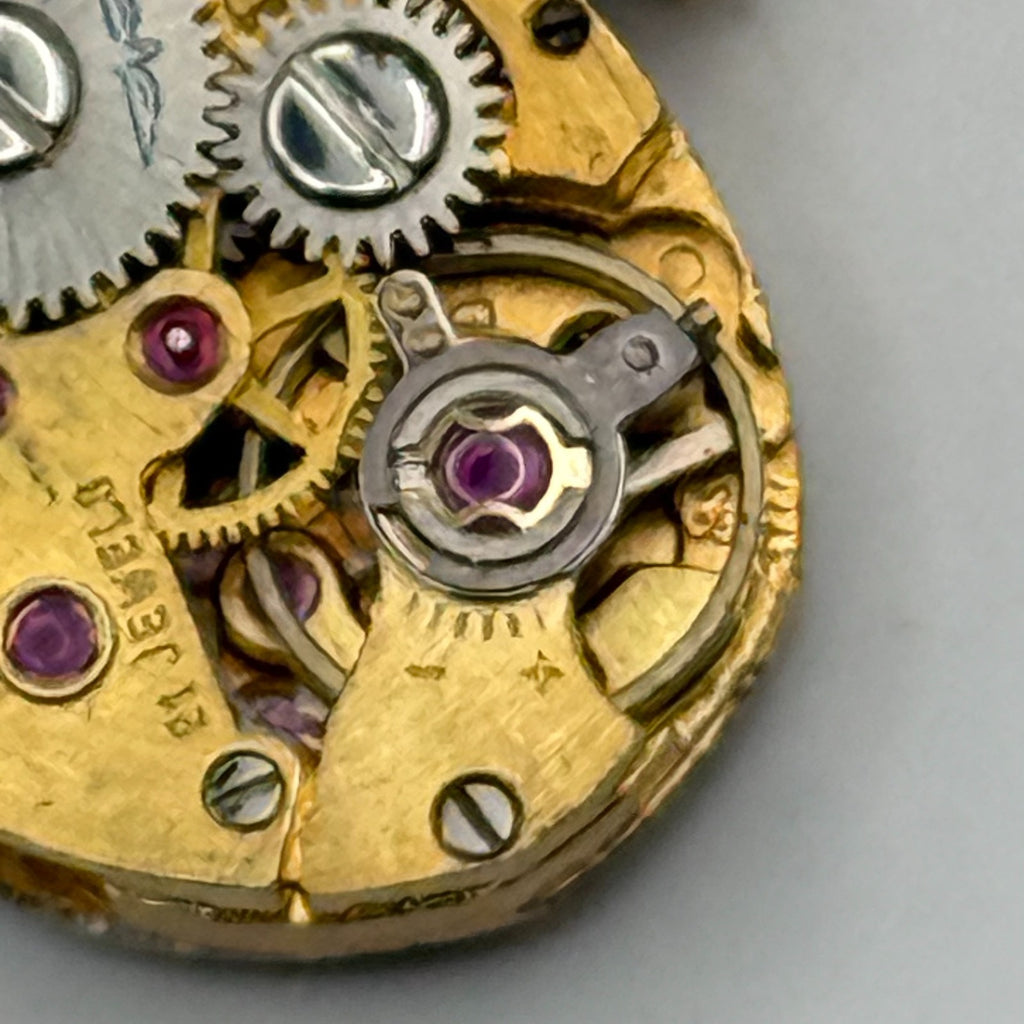 AS 1777 Watch Movement A. Schild Rotary Swiss 21 Jewels Manual Wind Parts 12.4mm