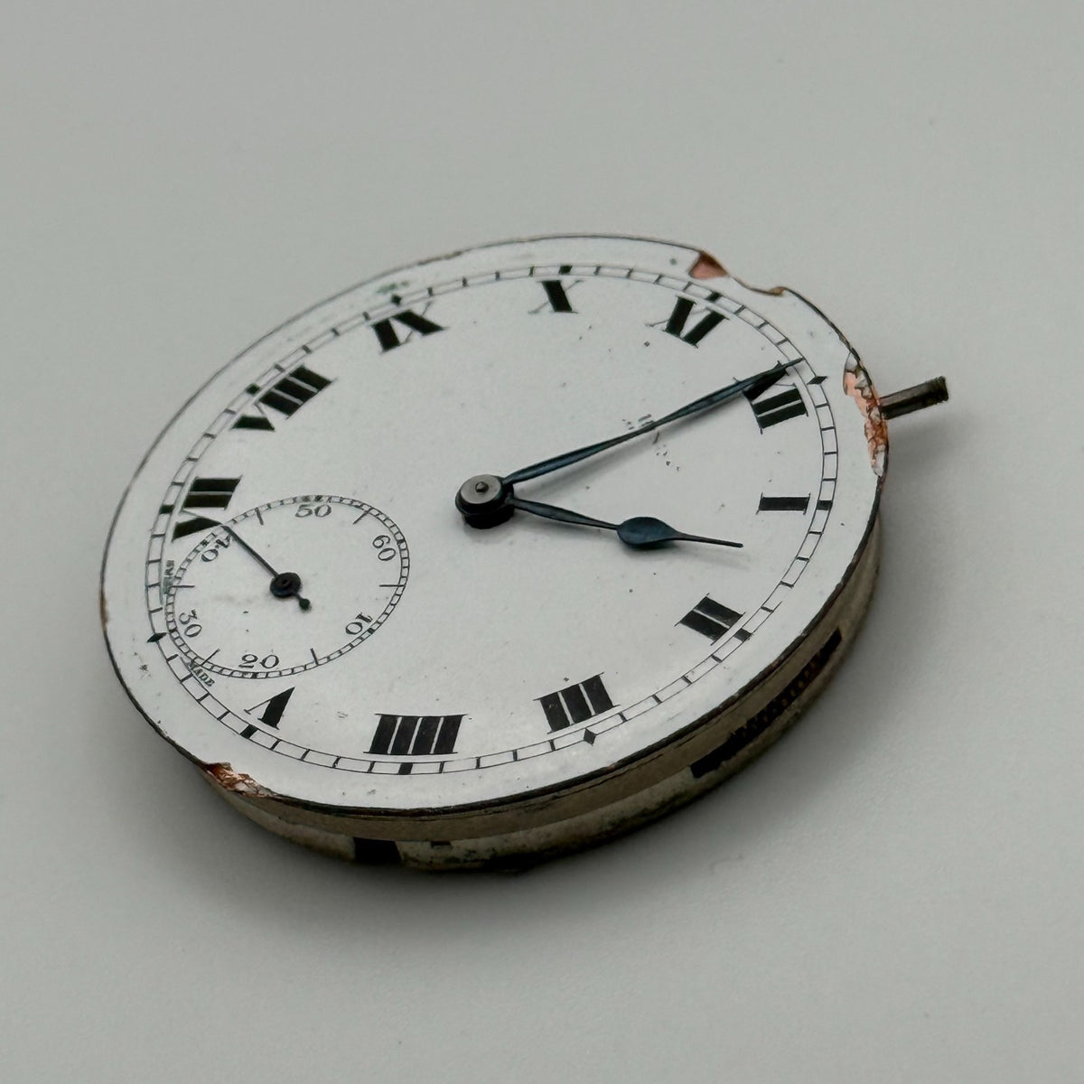 Swiss Lever Pocket Watch Movement - Philia - Parts / Repair 41.1mm