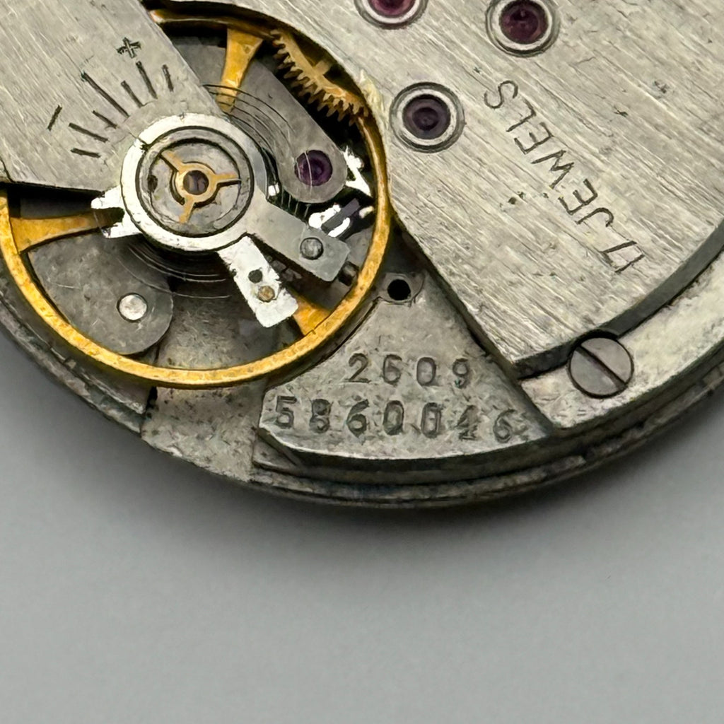Poljot 2609 Watch Movement Soviet 17 Jewels Manual Wind Parts Repair 26.5mm