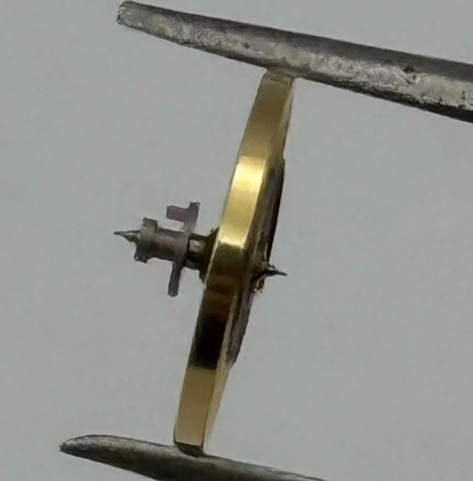 BFG 927 Balance Wheel Complete And Spring 6¾-8''' 1512 Watch Movement Parts NOS