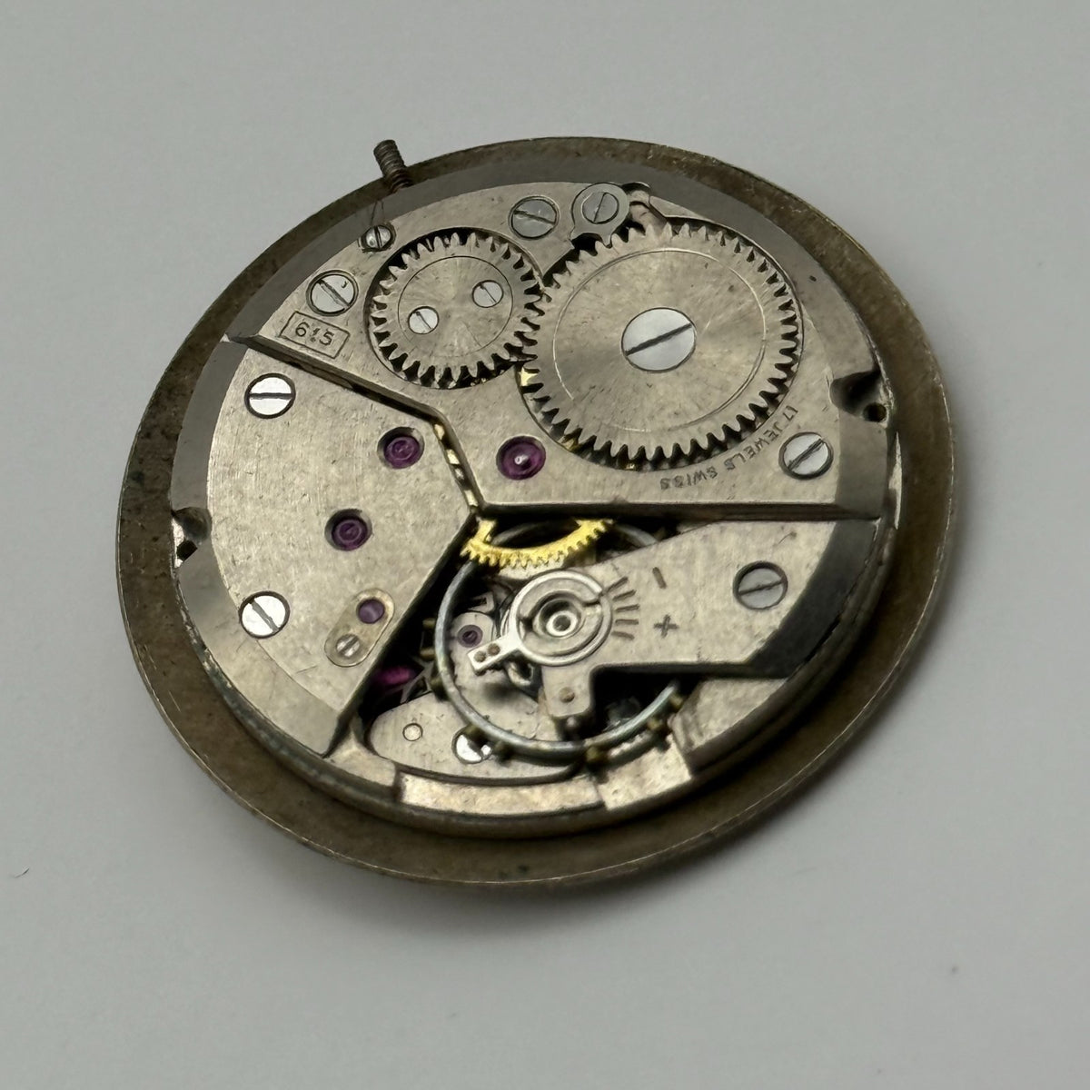 Peseux 336N Watch Movement Rotary 17 Jewels Swiss Manual Wind Parts Repair 26mm