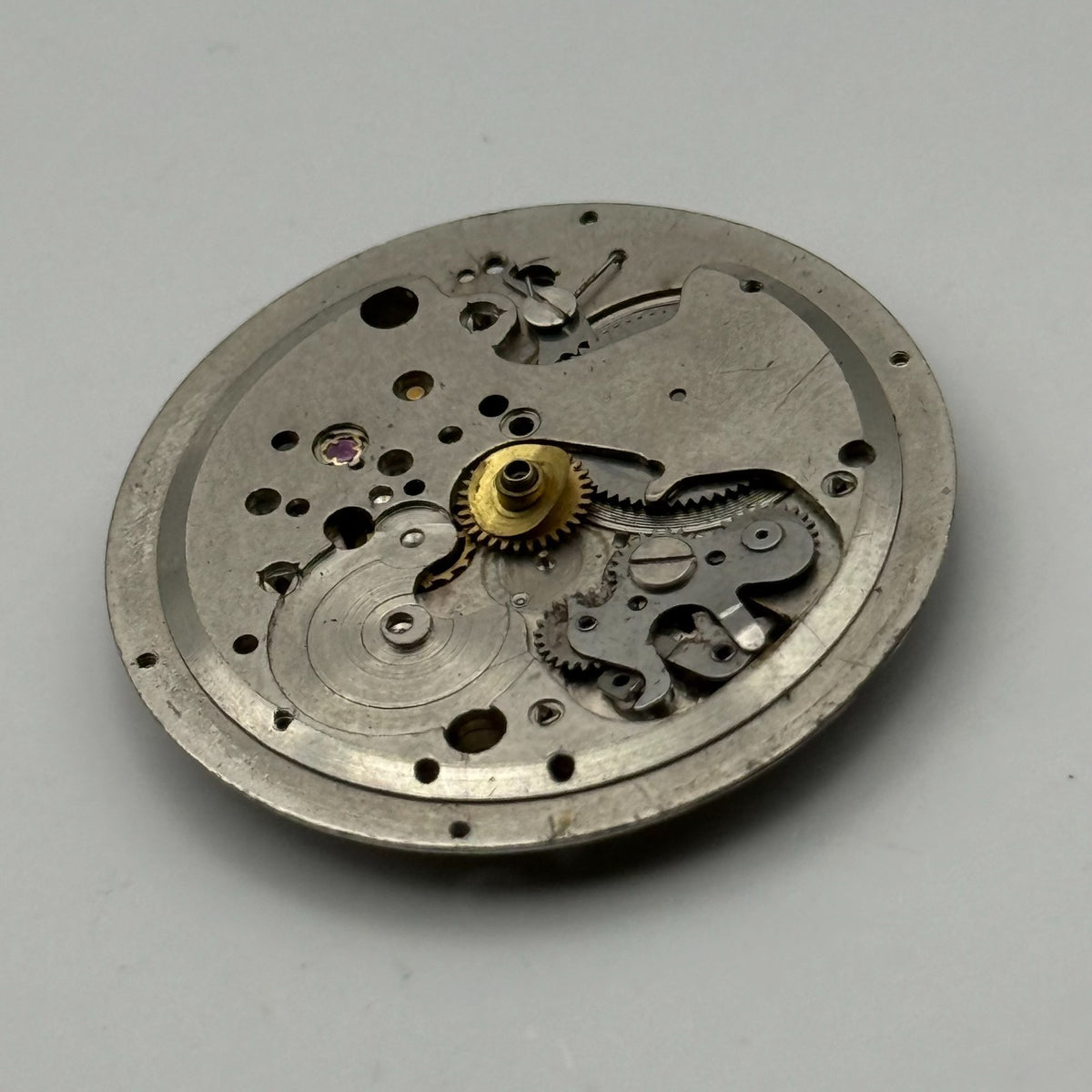 Rego 272 Watch Movement - R.A. Lapanouse 7 Jewels - For Parts / Repair - 27mm