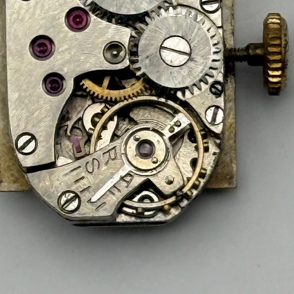 Peseux 120 Watch Movement Ancre 15 Rubis Swiss Manual Wind Parts Repair 12.8mm