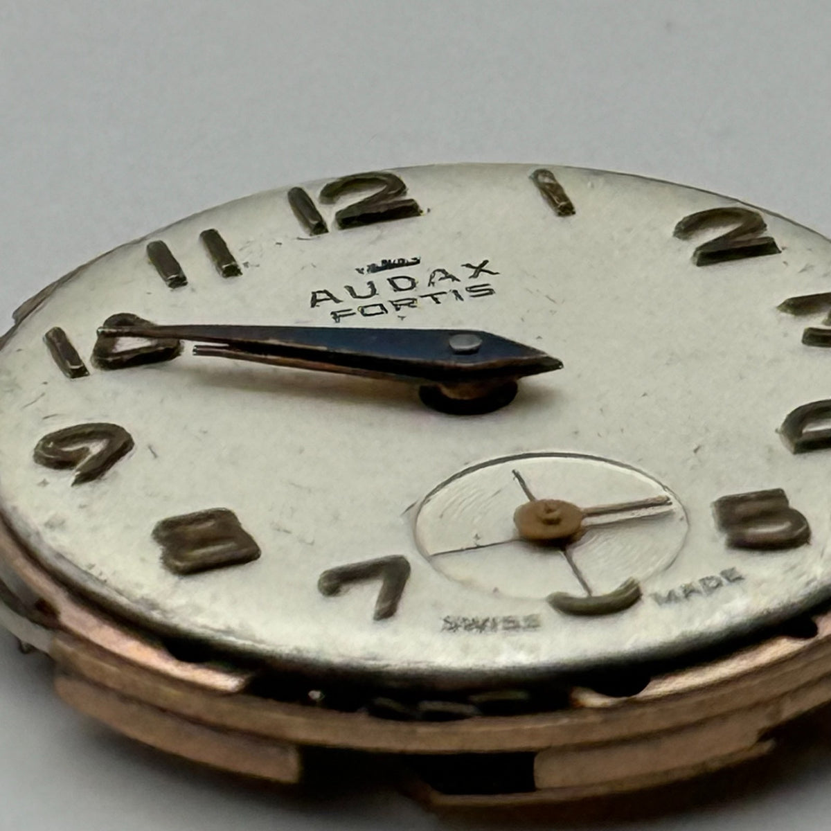 ETA 980 Watch Movement Running Audax Fortis Swiss 15J Manual Wind Parts 19.7mm