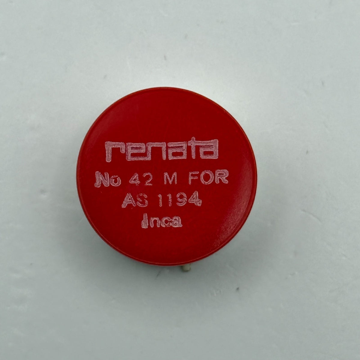 AS 1194 Balance Wheel Complete And Spring Renata 42 M Watch Movement Parts NOS