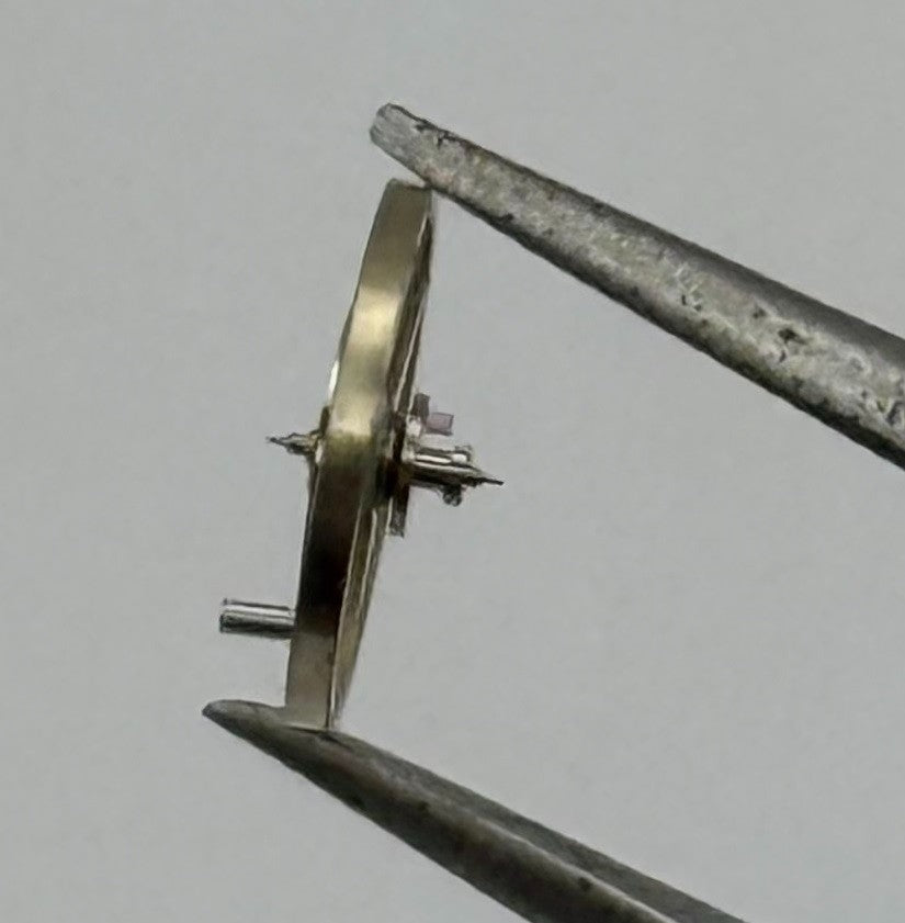 FHF 59-21 Balance Wheel Complete And Spring Renata 1353 Watch Movement Parts NOS