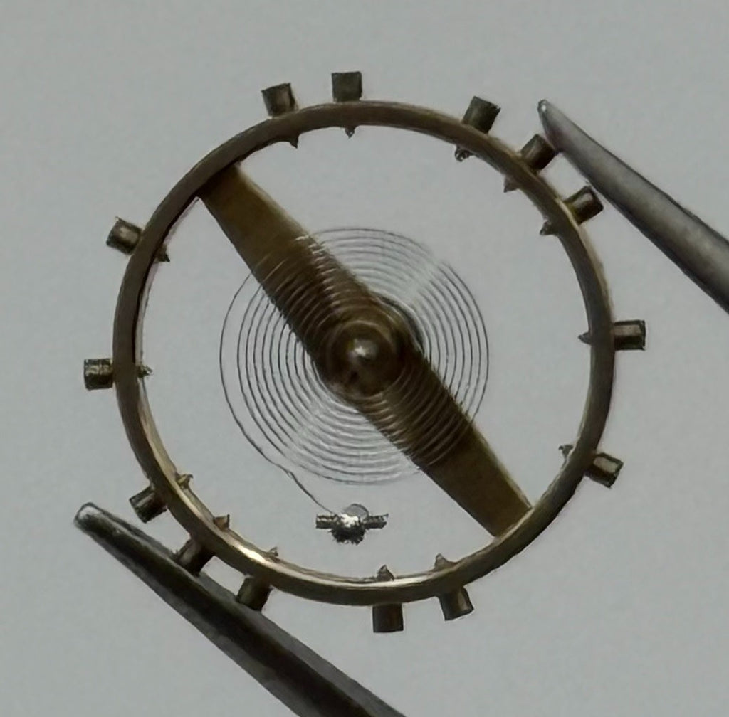 AS 1200 Balance Wheel Complete And Spring 10½’’’ Renata 43 Watch Movement Parts
