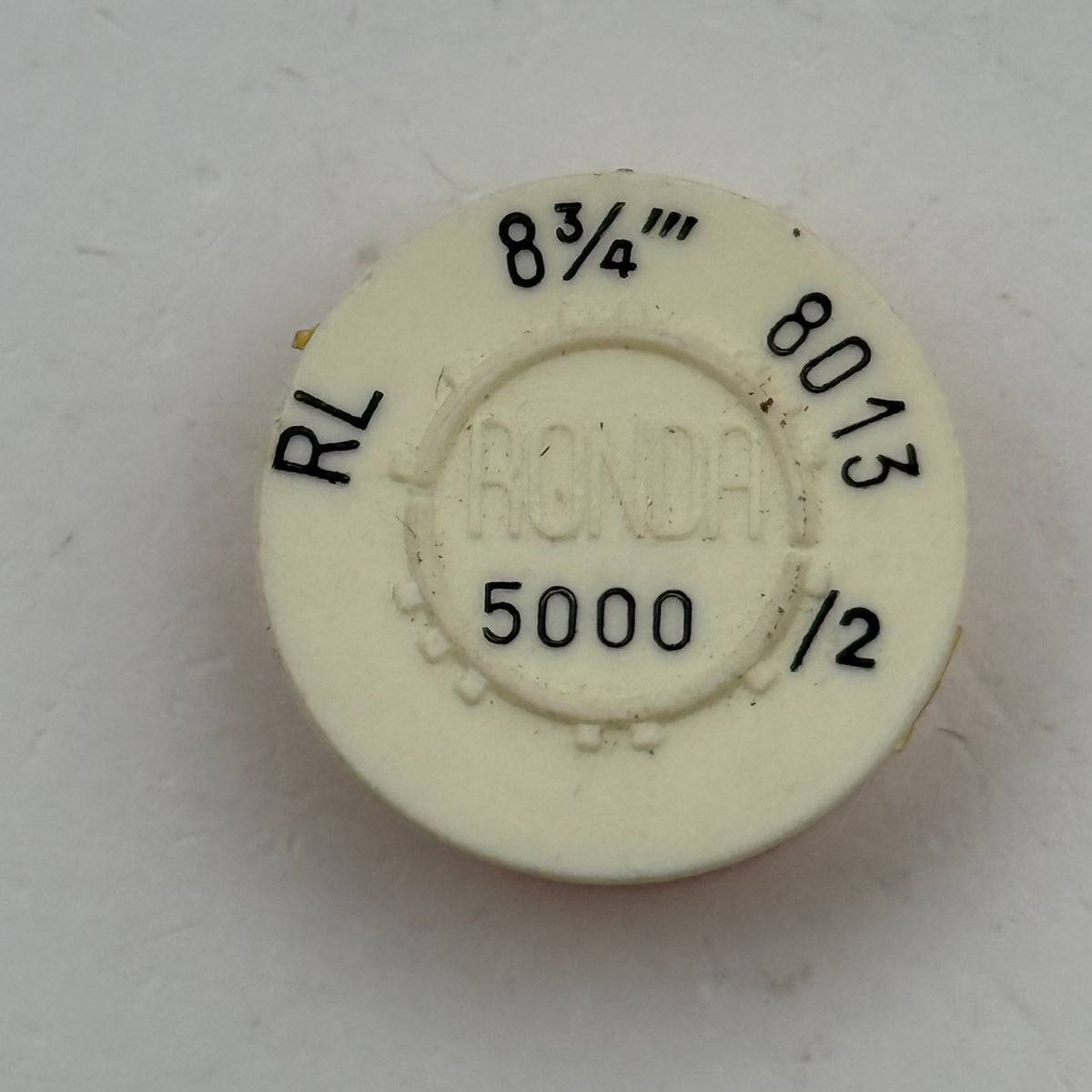RL 8013 Balance Wheel Complete And Spring 8¾’’’ 5000 /2 Watch Movement Parts NOS