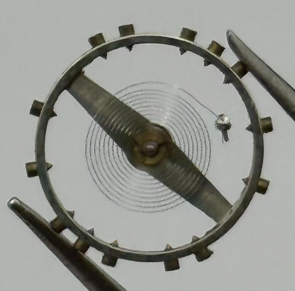 AS 1194 Inca Balance Wheel Complete And Spring No 42 M Watch Movement Parts NOS
