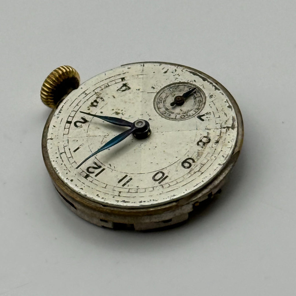 Peseux 60 Watch Movement Rotary 15 Jewels Swiss Manual Wind Parts Repair 18.6mm