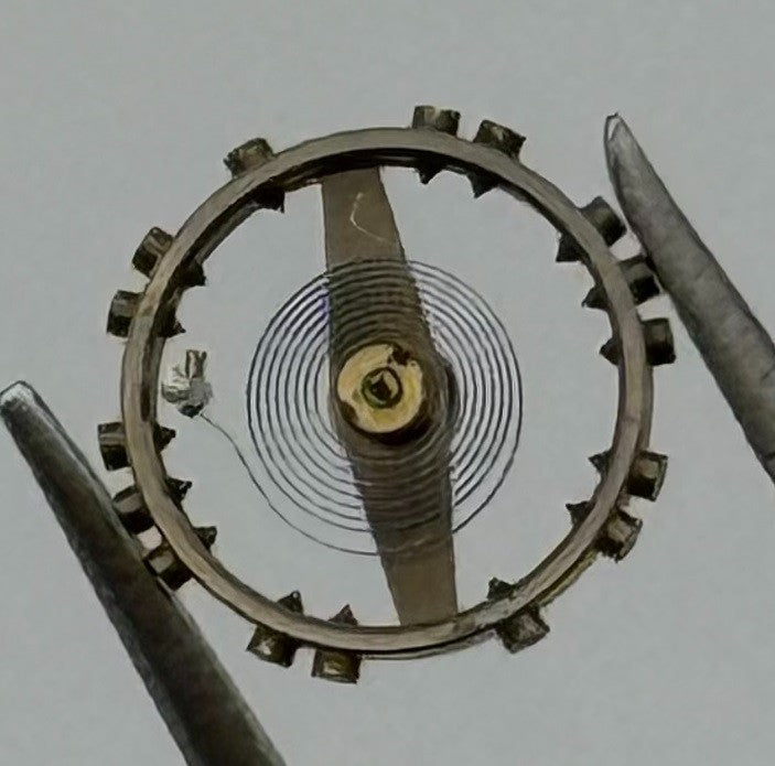 AS 976 1012 Balance Wheel Complete And Spring Renata 29 Watch Movement Parts NOS