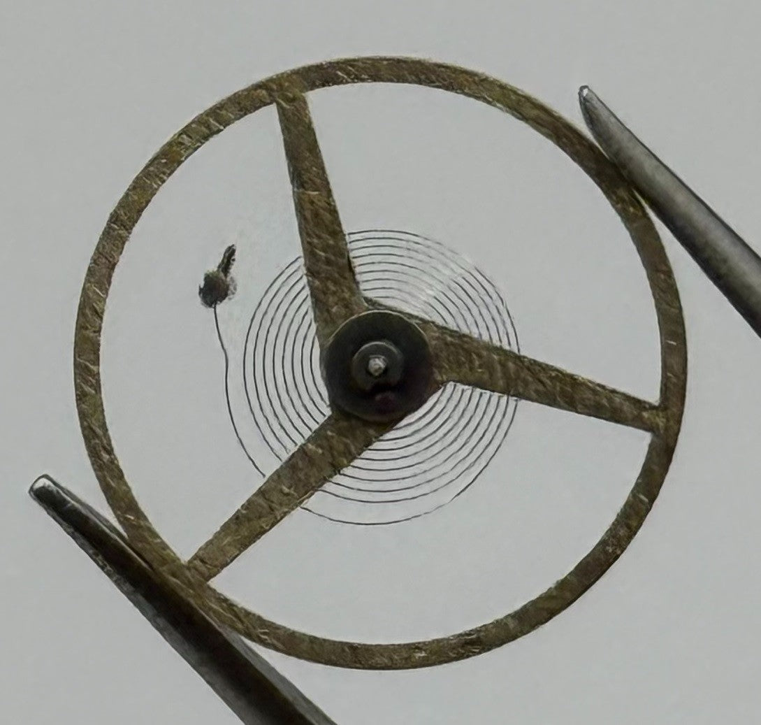 ST 96 Balance Wheel Complete And Spring 11½’’’ 1268 M Watch Movement Parts NOS