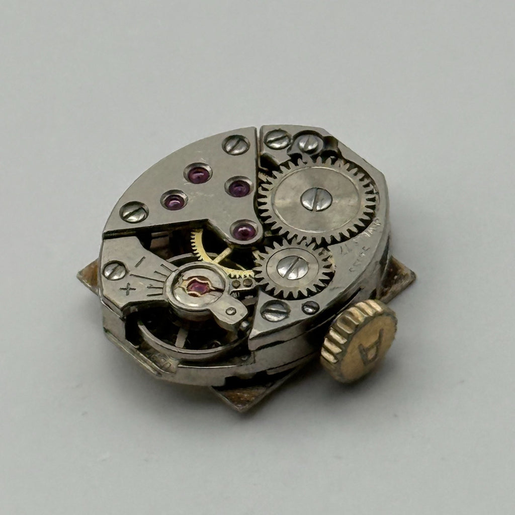 FEF 6620 Watch Movement Running Avia 17J Swiss Manual Wind Parts Repair 13mm