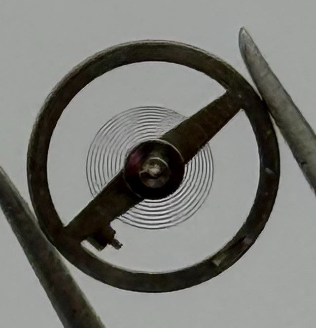 BFG 925 Balance Wheel Complete And Spring 6¾’’’ 4440 Watch Movement Parts NOS