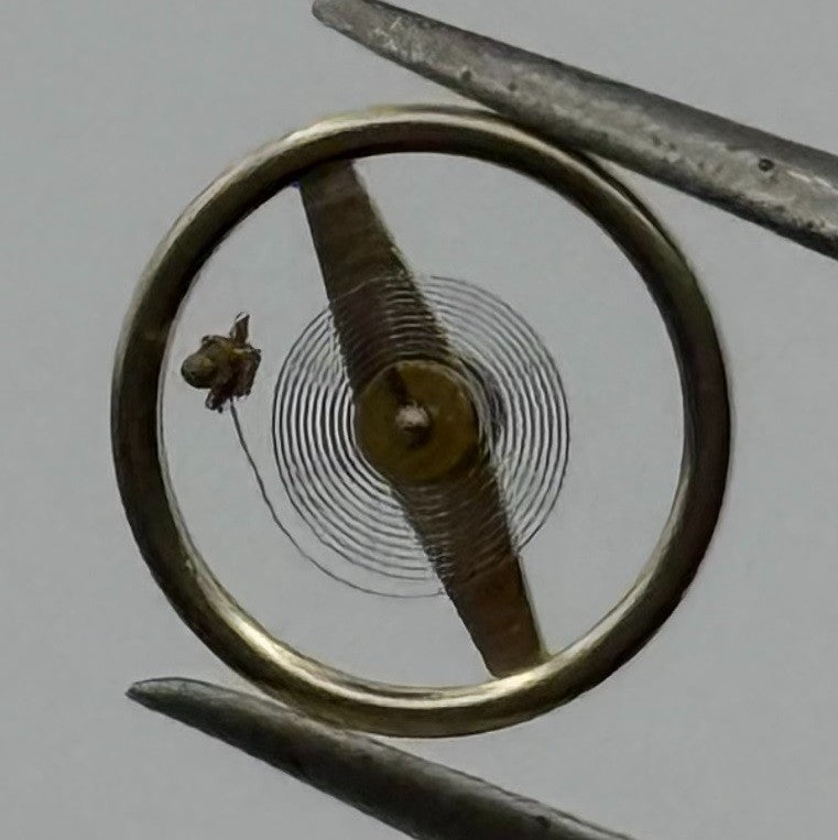 RL 9013/21 9033/21 Balance Wheel Complete And Spring 1529 M Watch Movement Parts
