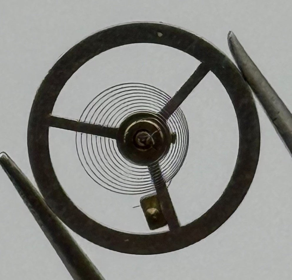 Desa 120 Balance Wheel Complete And Spring Renata Watch Movement Parts NOS