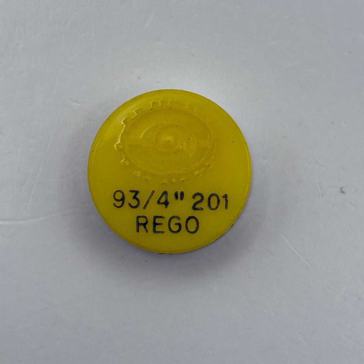 Rego 201 Balance Wheel Complete And Spring 9¾’’’ Watch Movement Parts NOS