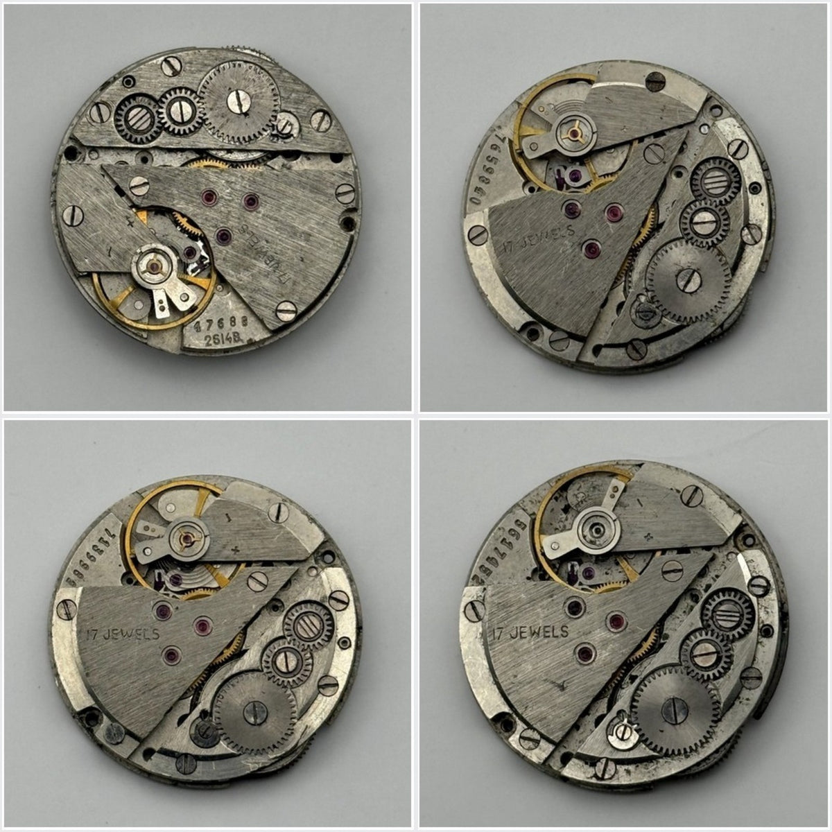 Poljot 2614B Watch Movement - For Parts / Repair - Select From Available Options
