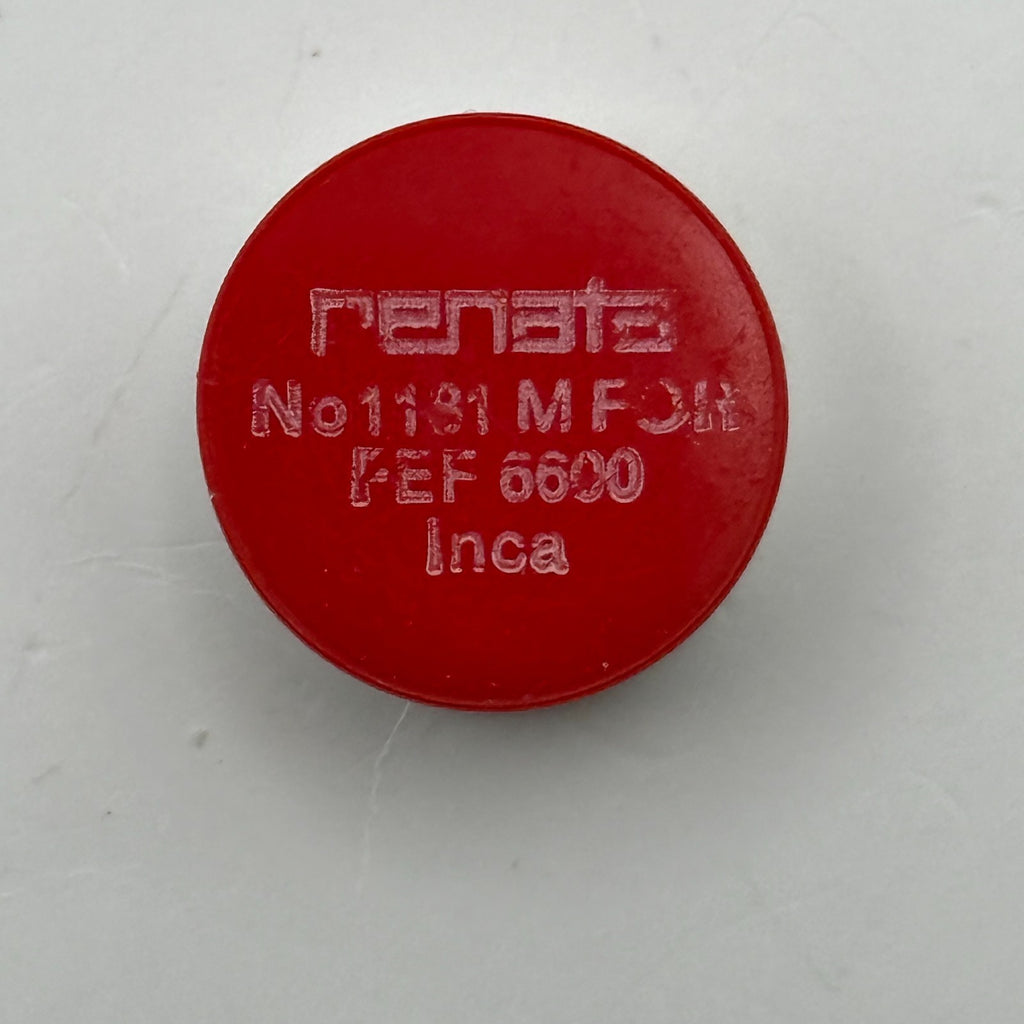 FEF 6600 Balance Wheel Complete And Spring Renata 1181 Watch Movement Parts NOS