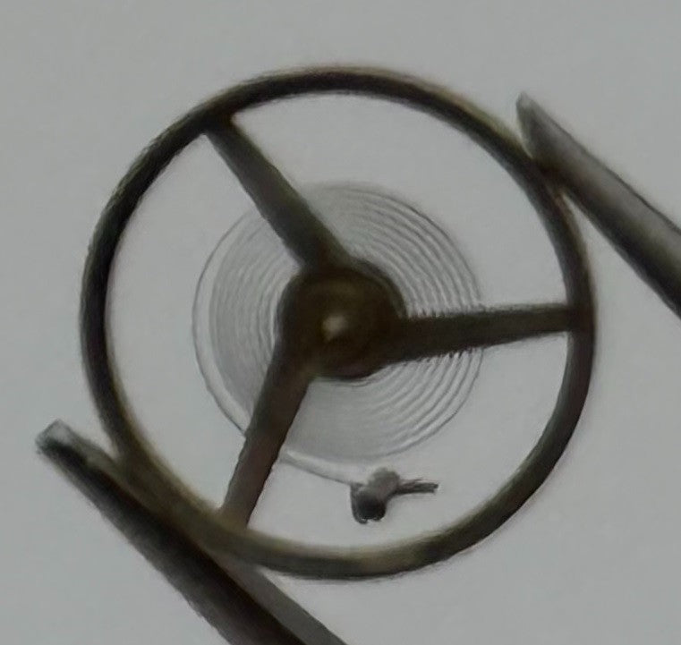FHF 35-21 Balance Wheel Complete And Spring Renata 1722 Watch Movement Parts NOS