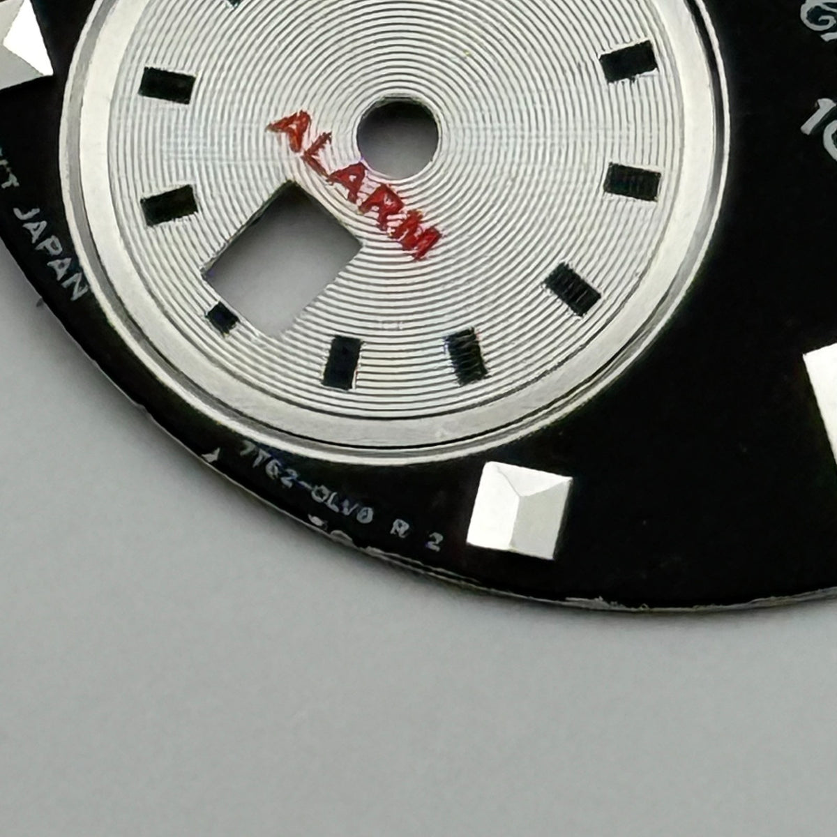 Seiko 7T62-0LV8 Watch Dial Chronograph Alarm 100M Spare Parts Repair 27.4mm