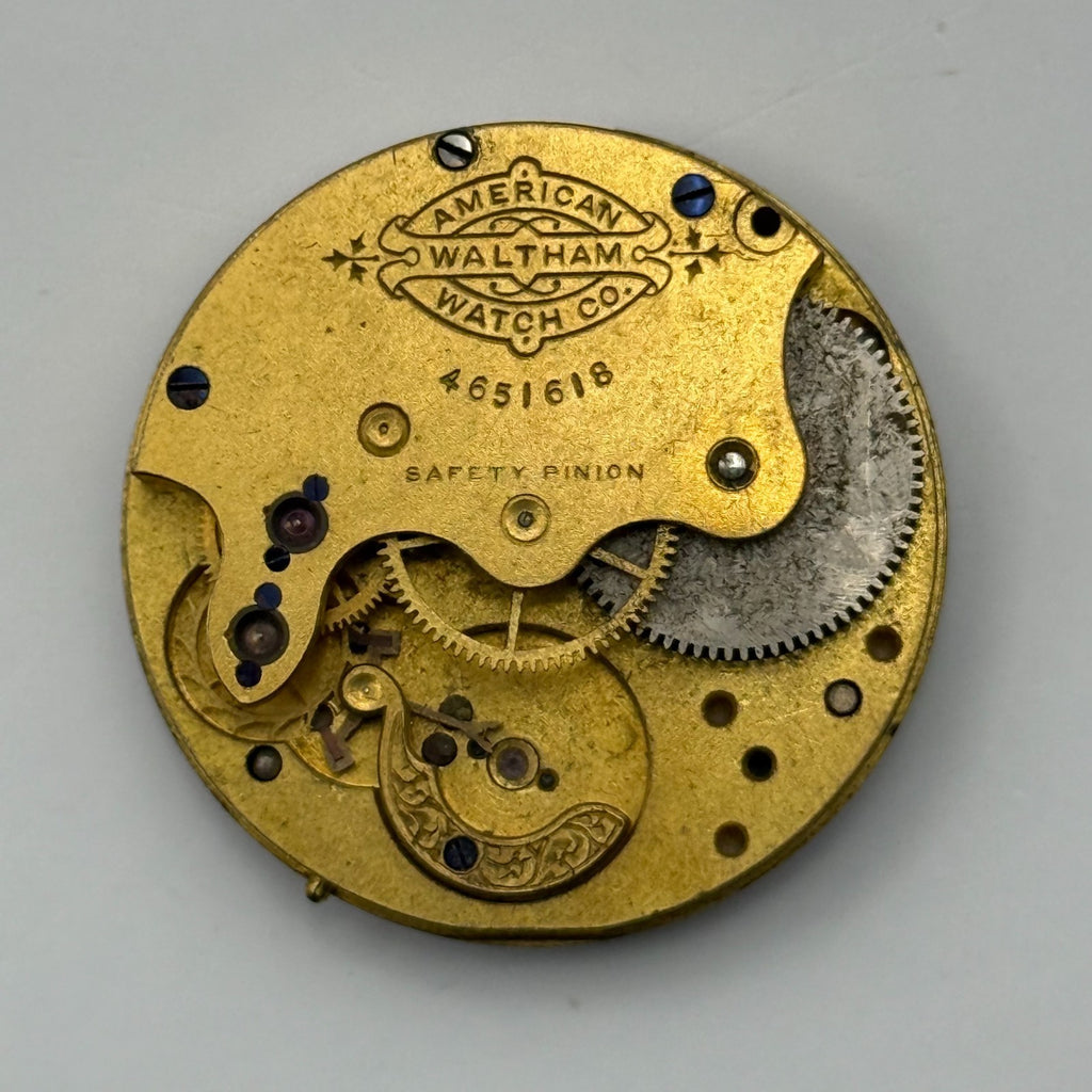 Waltham Grade G Watch Movement Model 1882 American Antique 1s Parts Repair