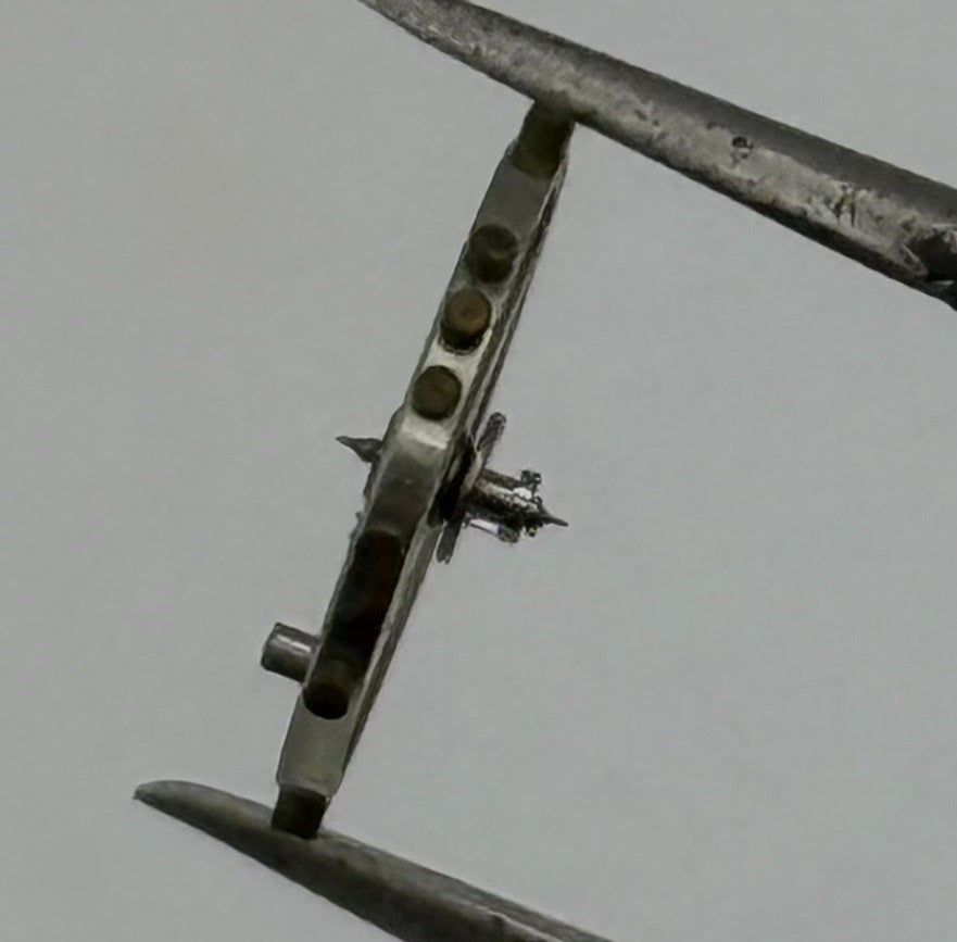AS 984 Balance Wheel Complete And Spring 10½’’’ 30 M Watch Movement Parts NOS