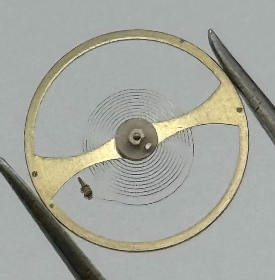 Oris 650 654 Balance Wheel Complete And Spring 11½’’’ 1513 Watch Movement Parts