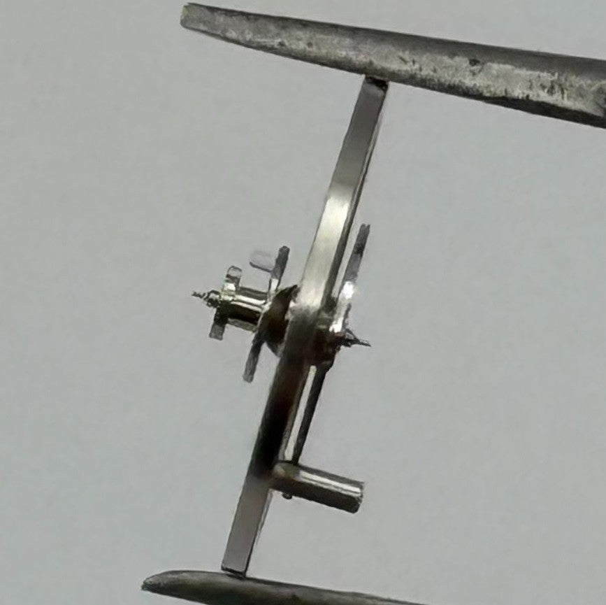 MST 384 394 Balance Wheel Complete And Spring 818 M Watch Movement Parts NOS