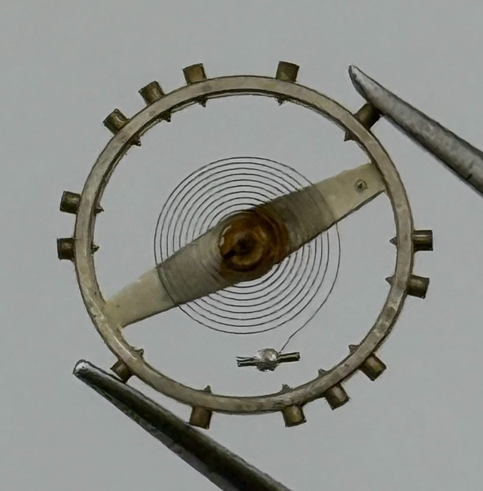 AS 1287 Balance Wheel Complete And Spring 10½’’’ Ronda 280 Watch Movement Parts