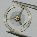 EB 1297 Balance Wheel Complete And Spring 5¼’’’ 201 Watch Movement Parts NOS
