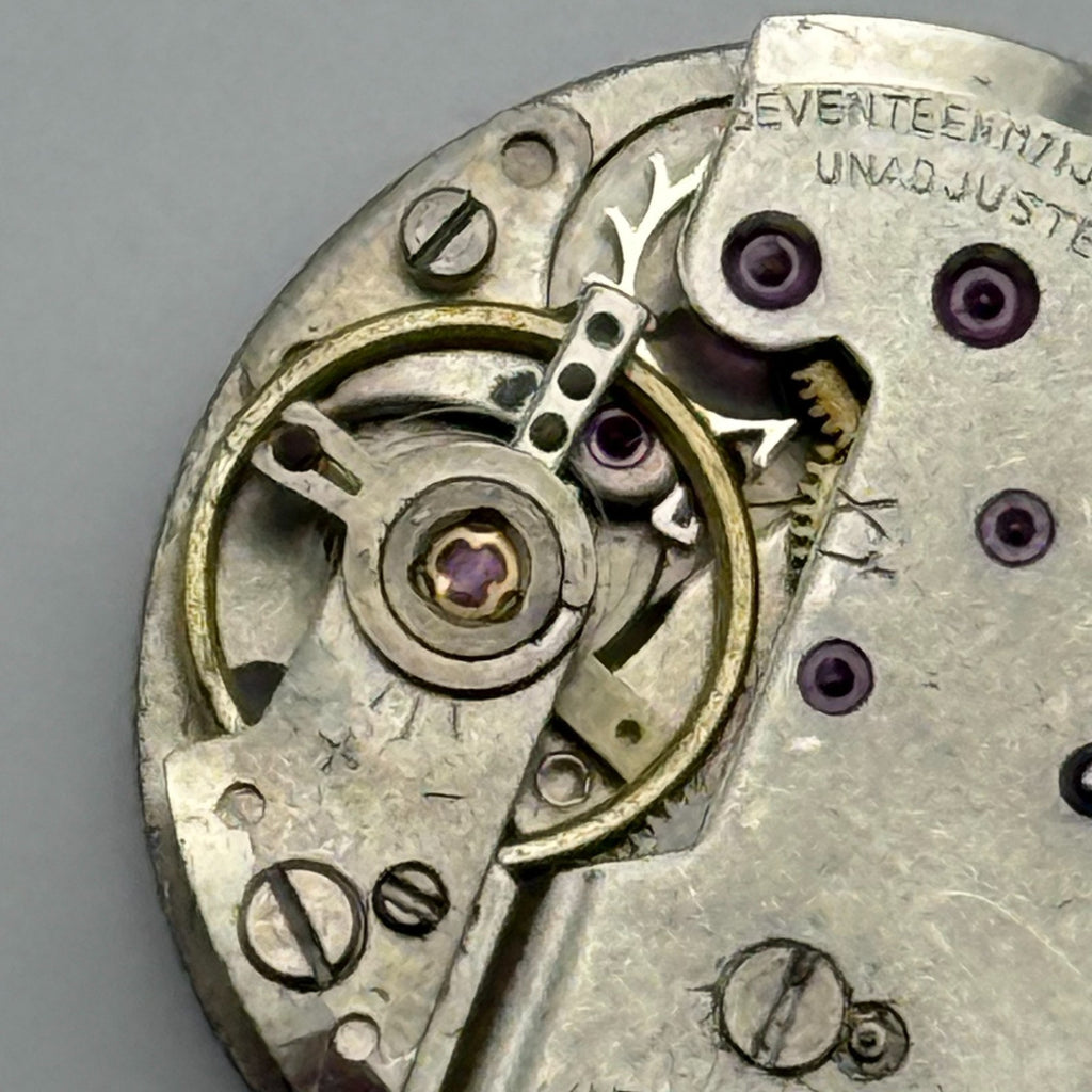 Kienzle 059625 Watch Movement 17 Jewels Germany Manual Wind Parts Repair 17.8mm
