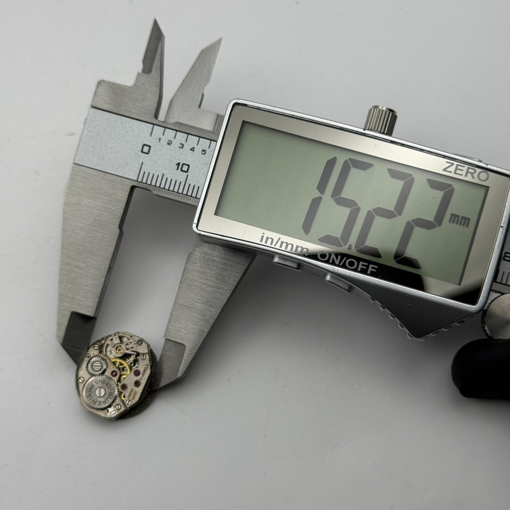 Buren 350 Watch Movement Grand Prix Swiss 17 Jewels Manual Wind Parts  15.2mm