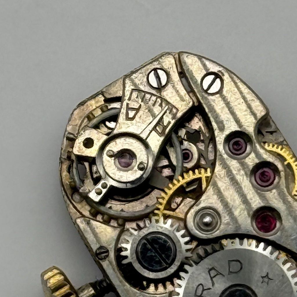 Strad Watch Movement 15 Jewels Swiss Manual Wind Vintage Parts Repair 12.6mm
