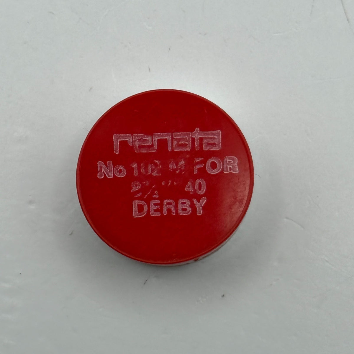 Derby 40 Balance Wheel Complete And Spring 8¾’’’ 102 M Watch Movement Parts NOS